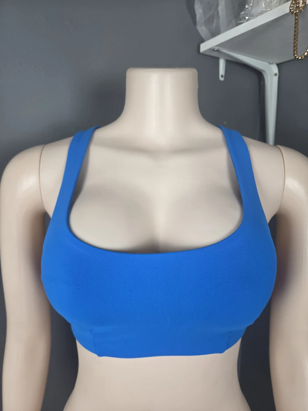 lululemon athletica Blue Racerback Sports Bralette